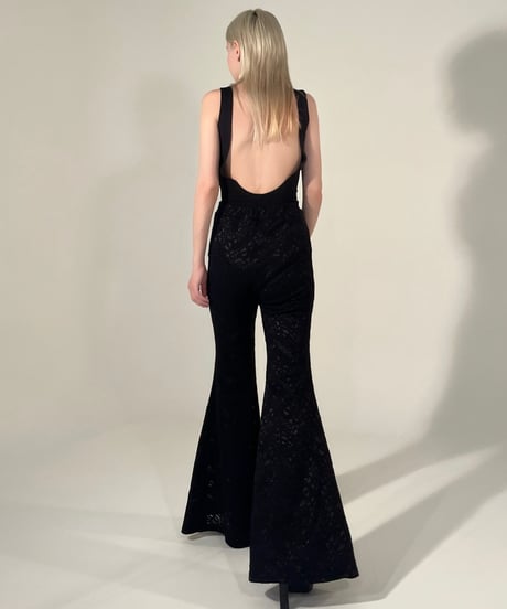 flare lace pants