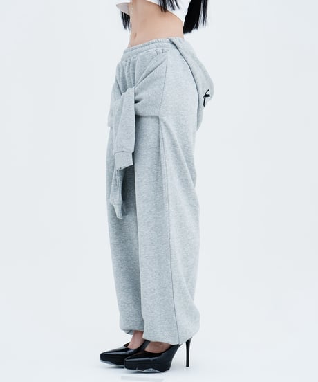 【再入荷】hooded sleeve sweat pants
