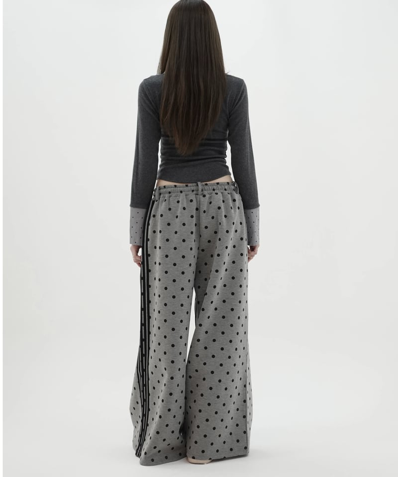トップス KISS THE CLUB line unisex jersey line unisex jersey pants (gray) | KISS THE CLUB