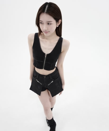 zip front vest
