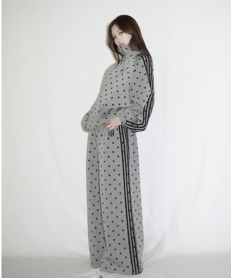 line unisex jersey pants (gray) | KISS THE CLUB