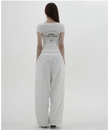 harness fitted short sleeve tee