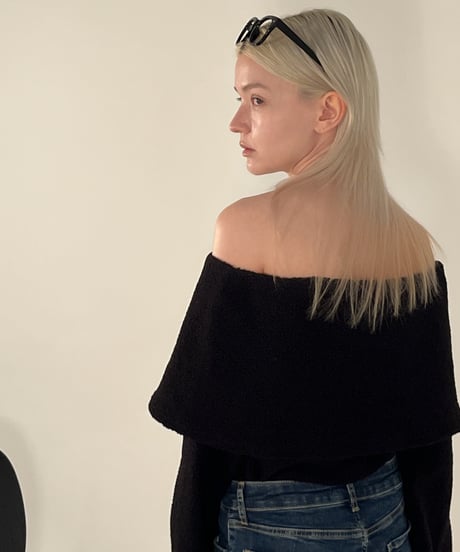 poodle off shoulder tops