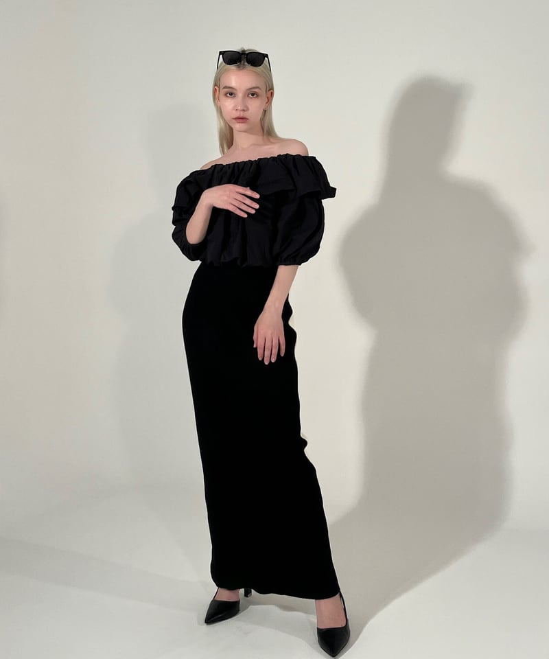 kiss the club ワンピース off shoulder puff blouse | KISS THE CLUB
