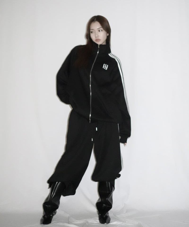 line unisex jersey pants (black) | KISS THE CLUB