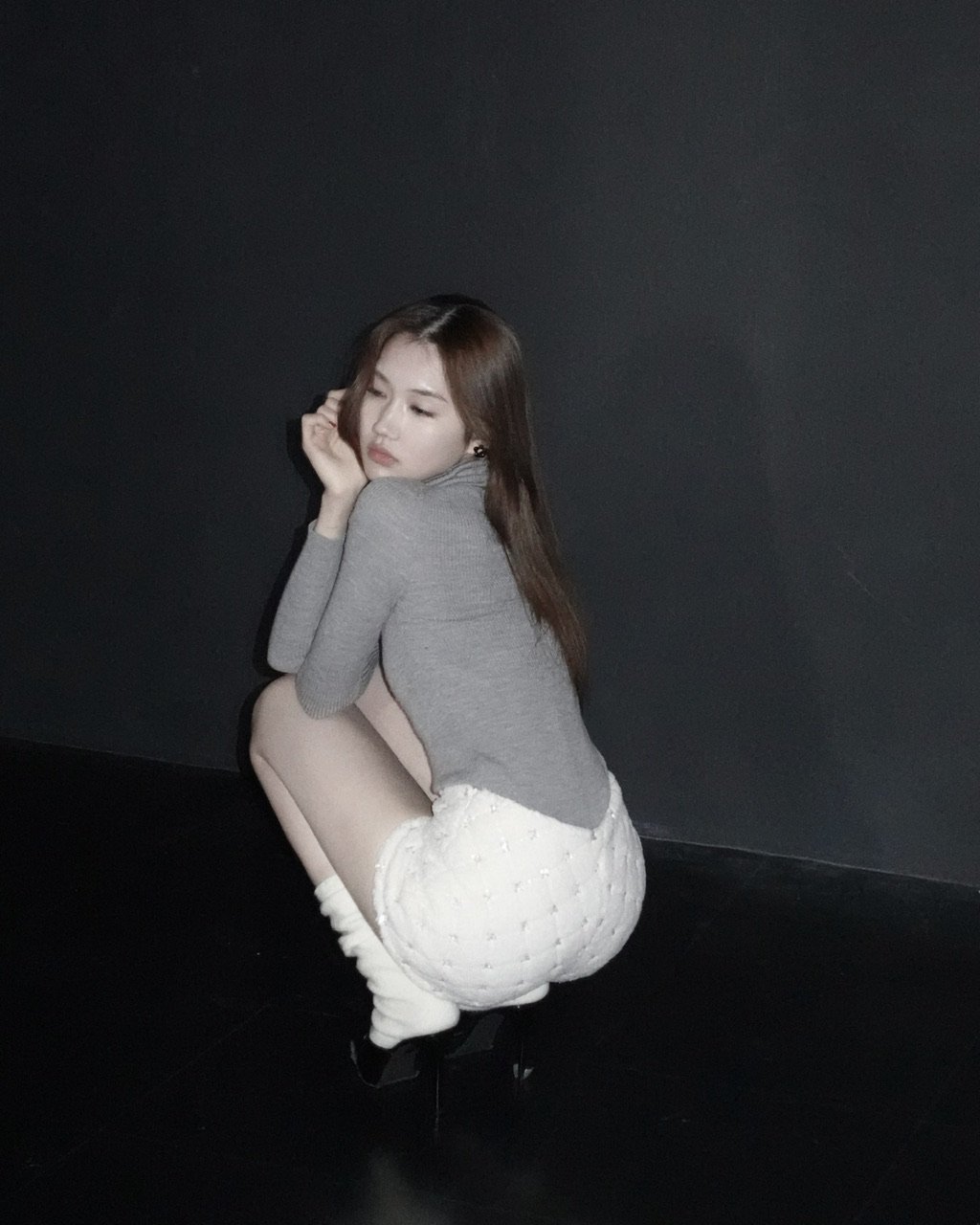 glitter quilting pants | KISS THE CLUB