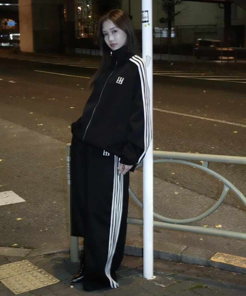 line unisex jersey pants (black) | KISS THE CLUB