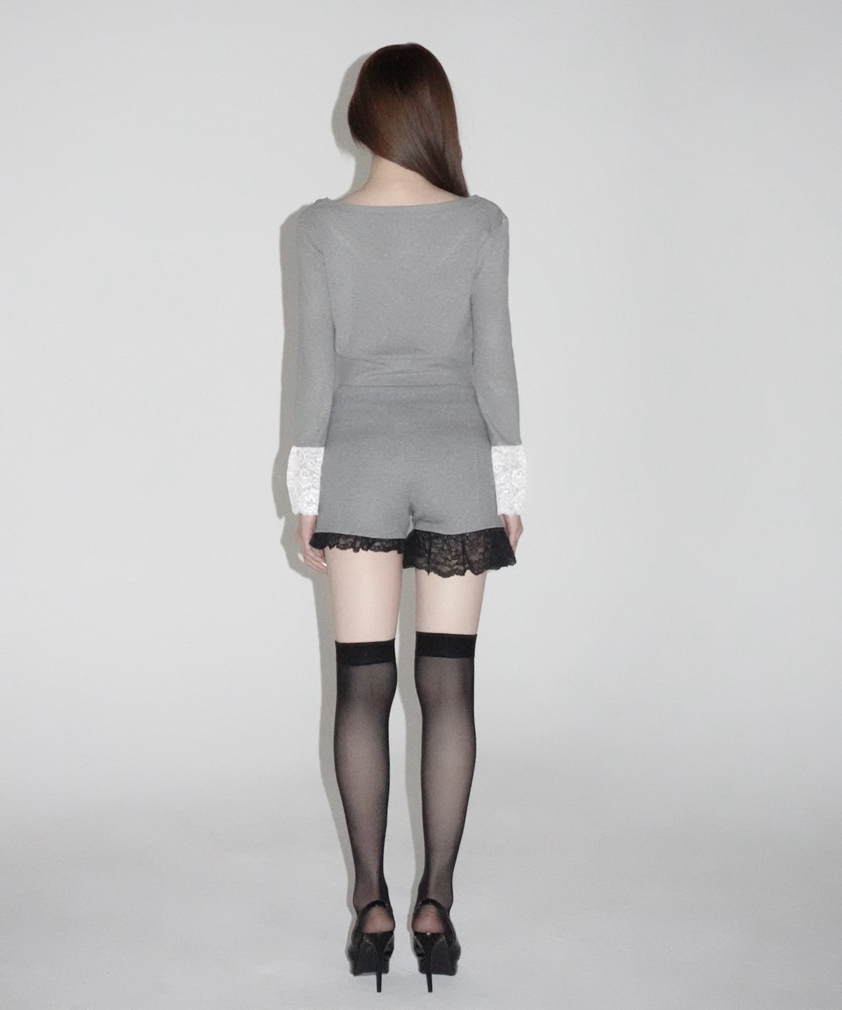 lace short pants | KISS THE CLUB