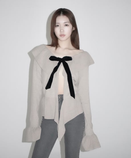 doll ribbon cardigan