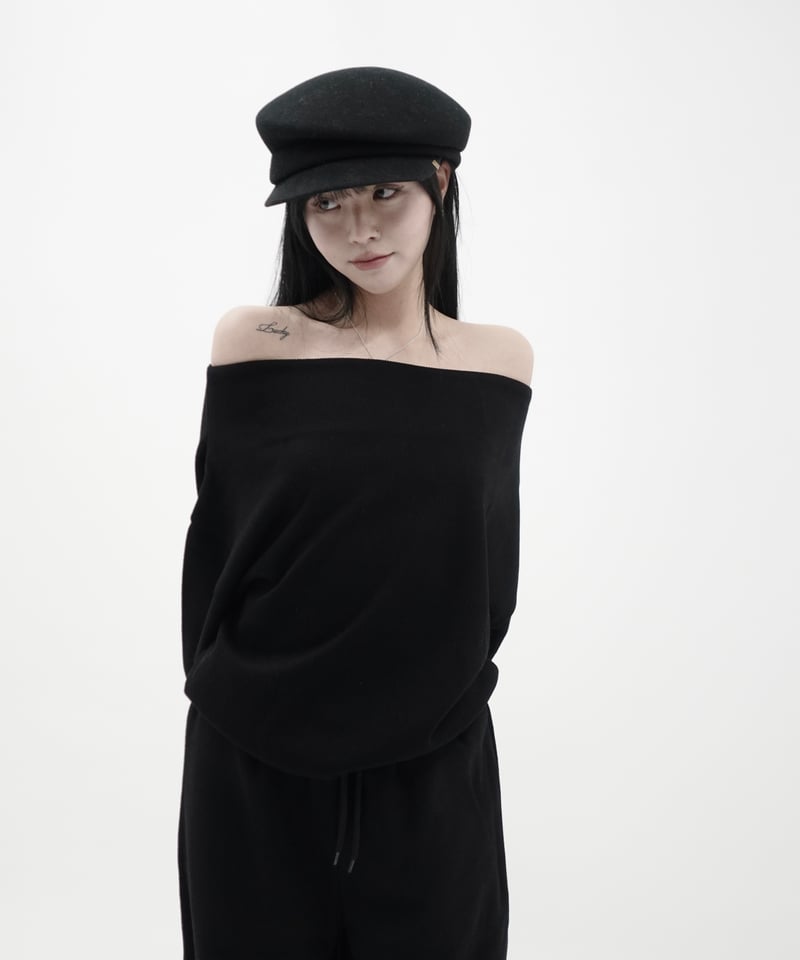Duccia Grimani シルクシフォントップス　他2点　セットアップ silhouette slim setup | KISS THE CLUB