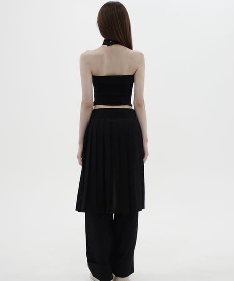 2way pleats slacks pants