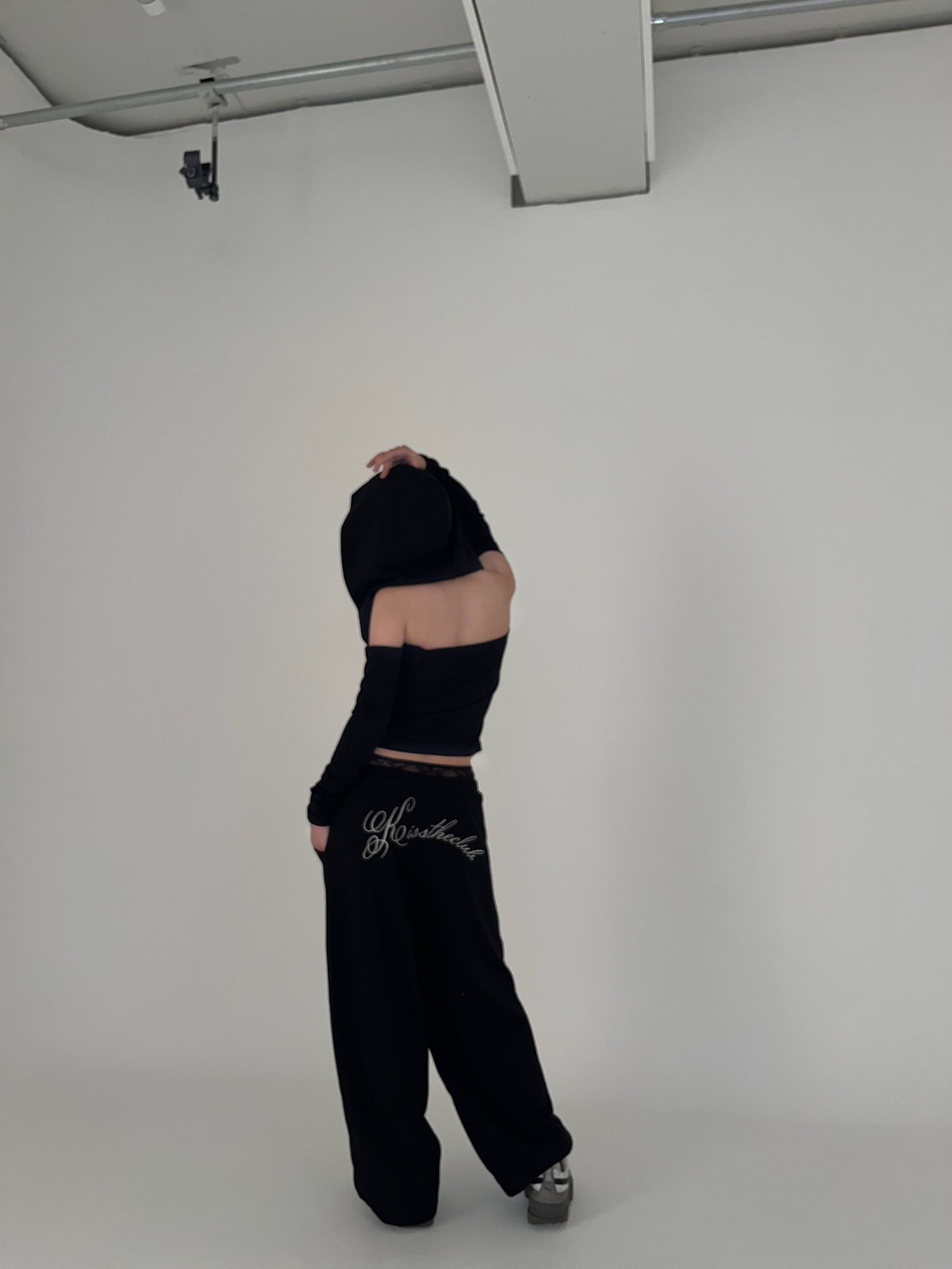 cross hoodie tops | KISS THE CLUB