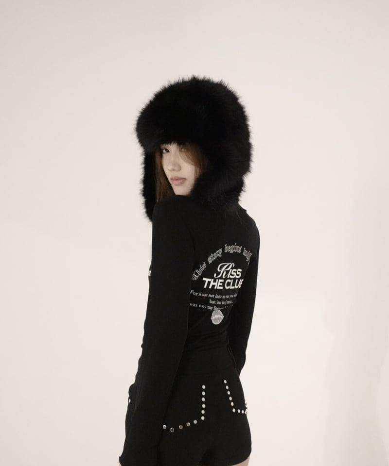 トップス KISS THE CLUB harness fitted tee harness fitted tee | KISS THE CLUB