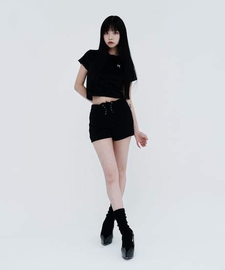 corset strap shorts