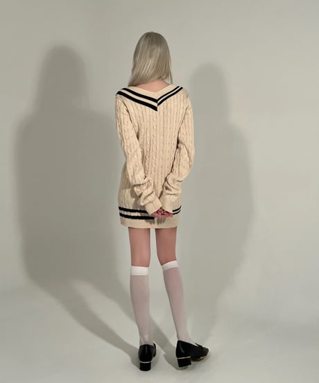 【再入荷】sweater mini onepiece