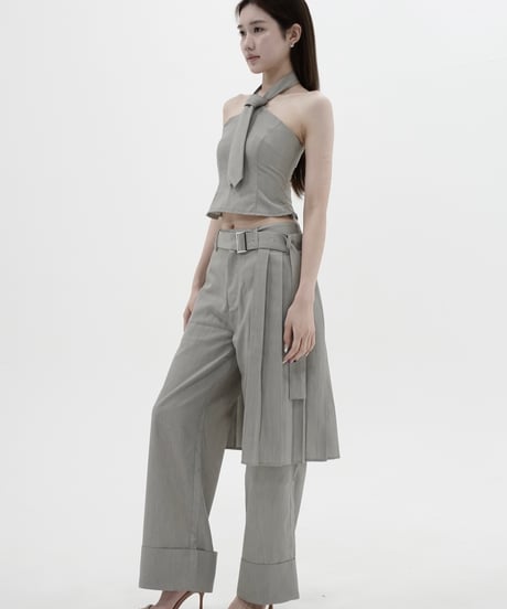 tie neck halter