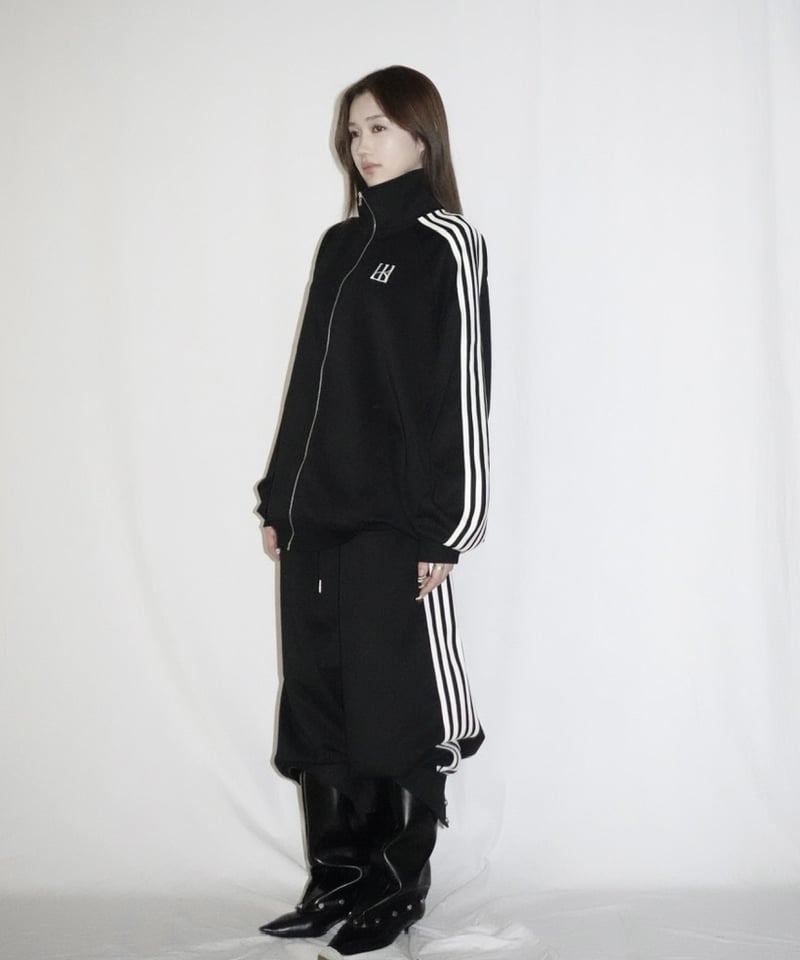 line unisex jersey pants (black) | KISS THE CLUB