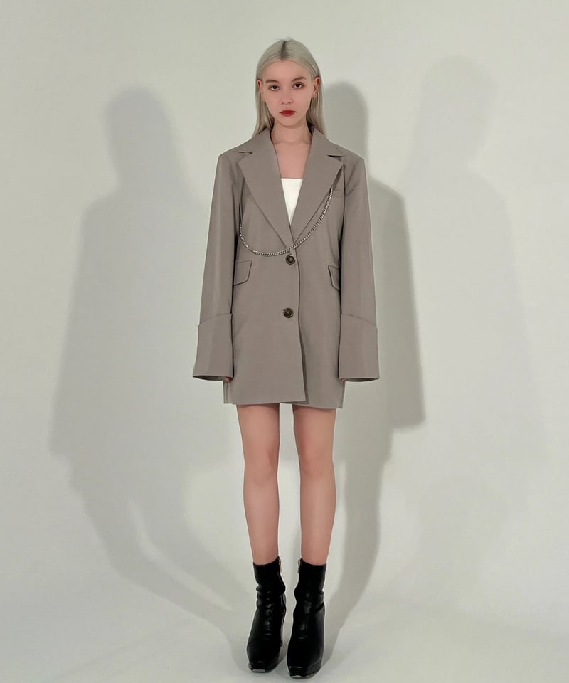 chain jacket | KISS THE CLUB