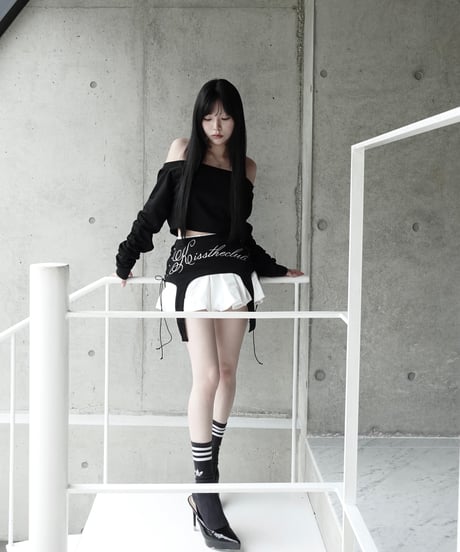 2way dull ballon skirt