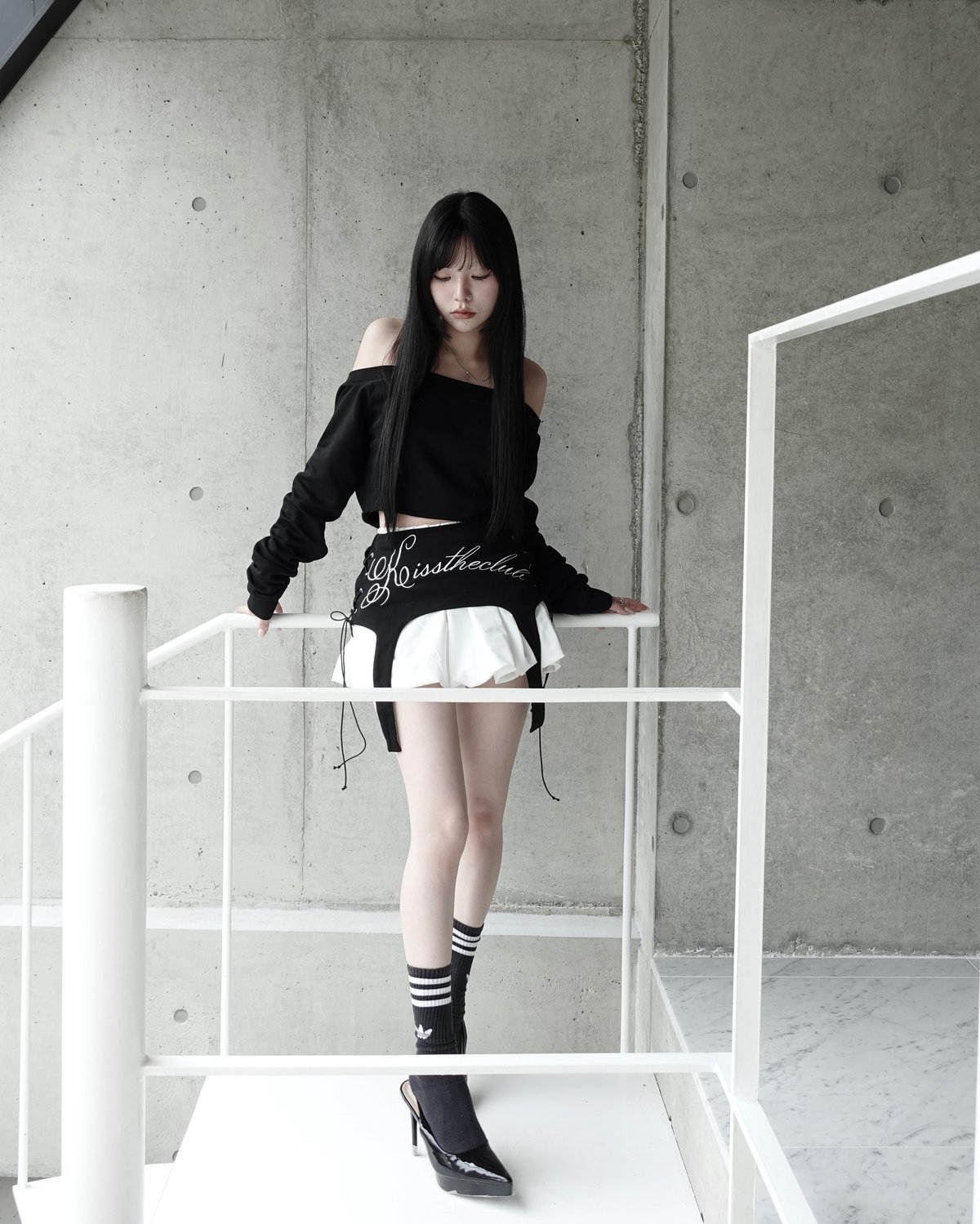 2way dull ballon skirt | KISS THE CLUB