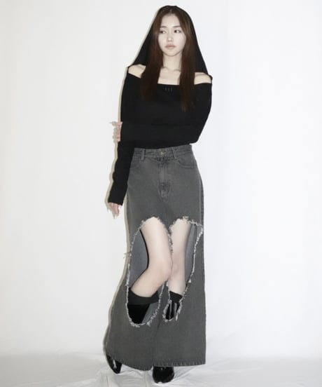 over hole denim