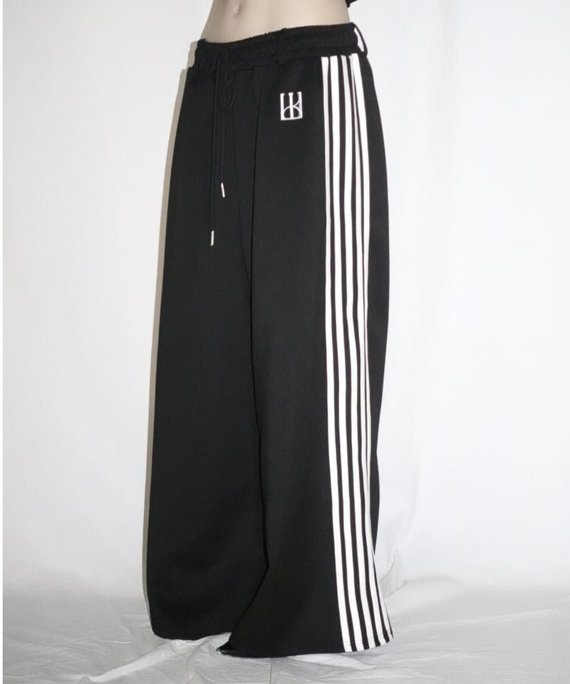 トップス kiss the club line unisex jersey line unisex jersey pants (black) | KISS THE CLUB