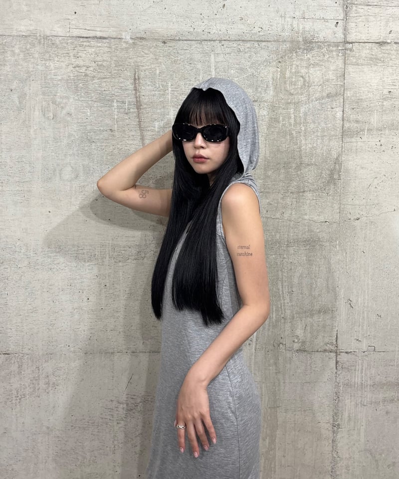 ワンピース kiss the club shadow drape dress black shadow drape dress | KISS THE CLUB
