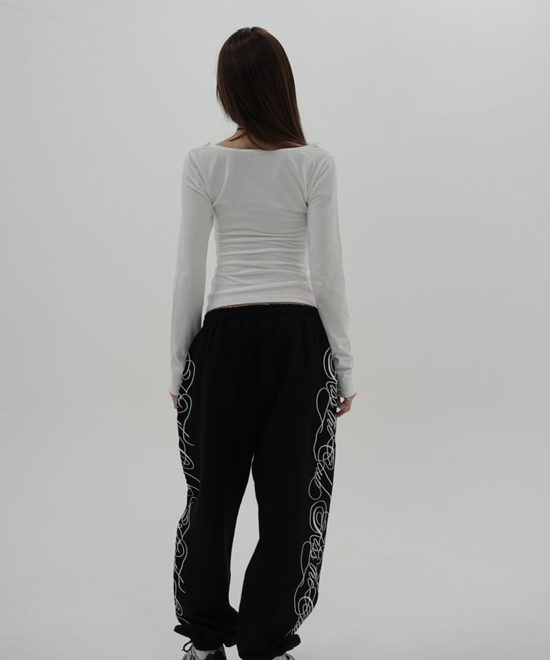 echo unisex sweat pants | KISS THE CLUB