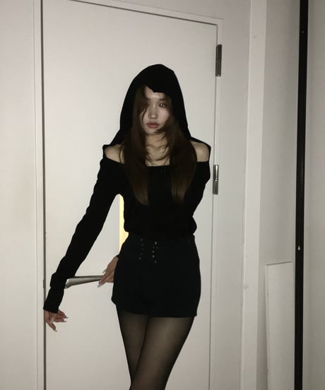 shoulder off hoodie