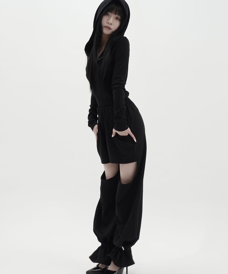 open relax pants | KISS THE CLUB