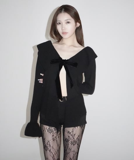 doll ribbon cardigan