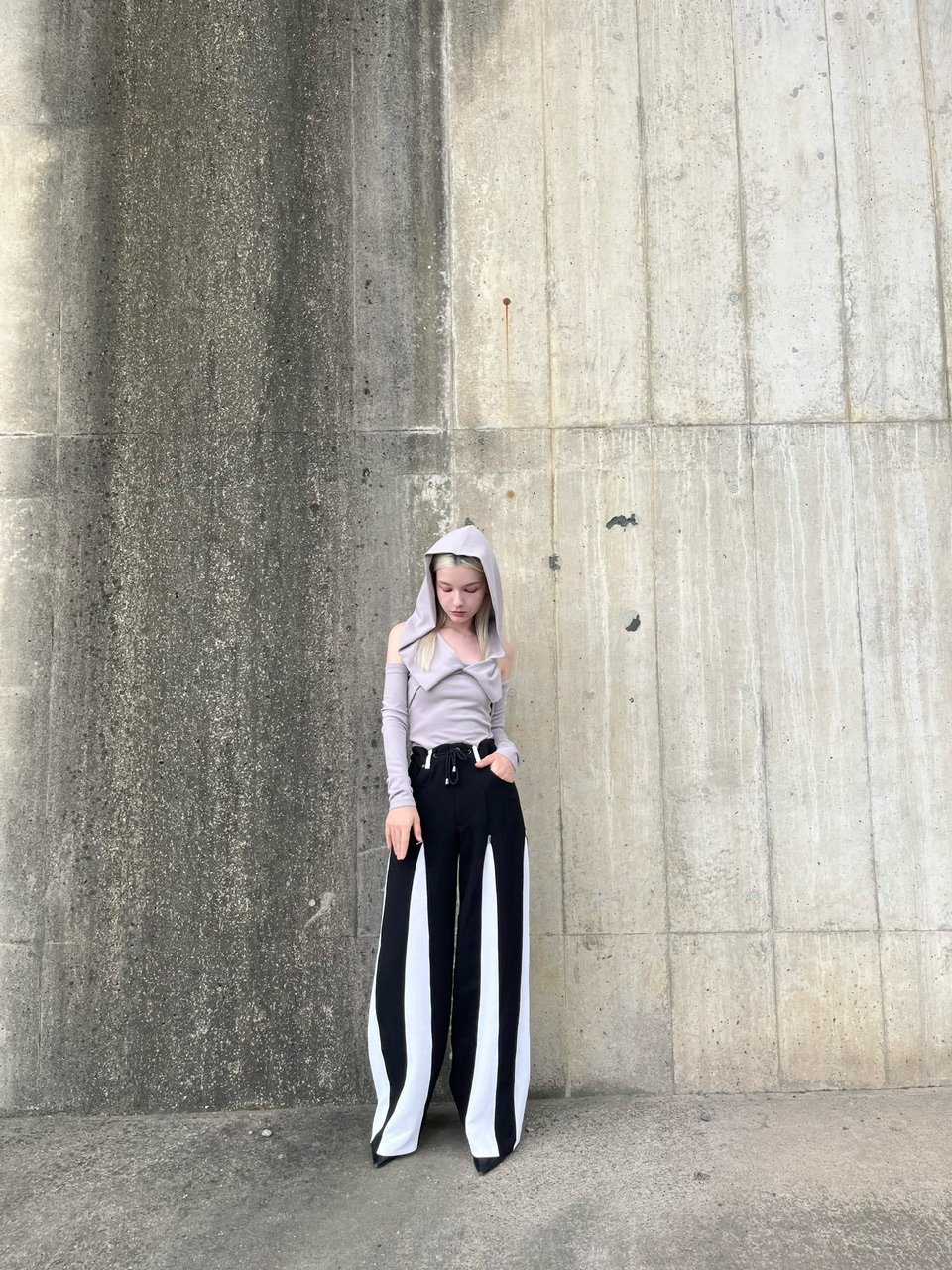 cross hoodie tops | KISS THE CLUB