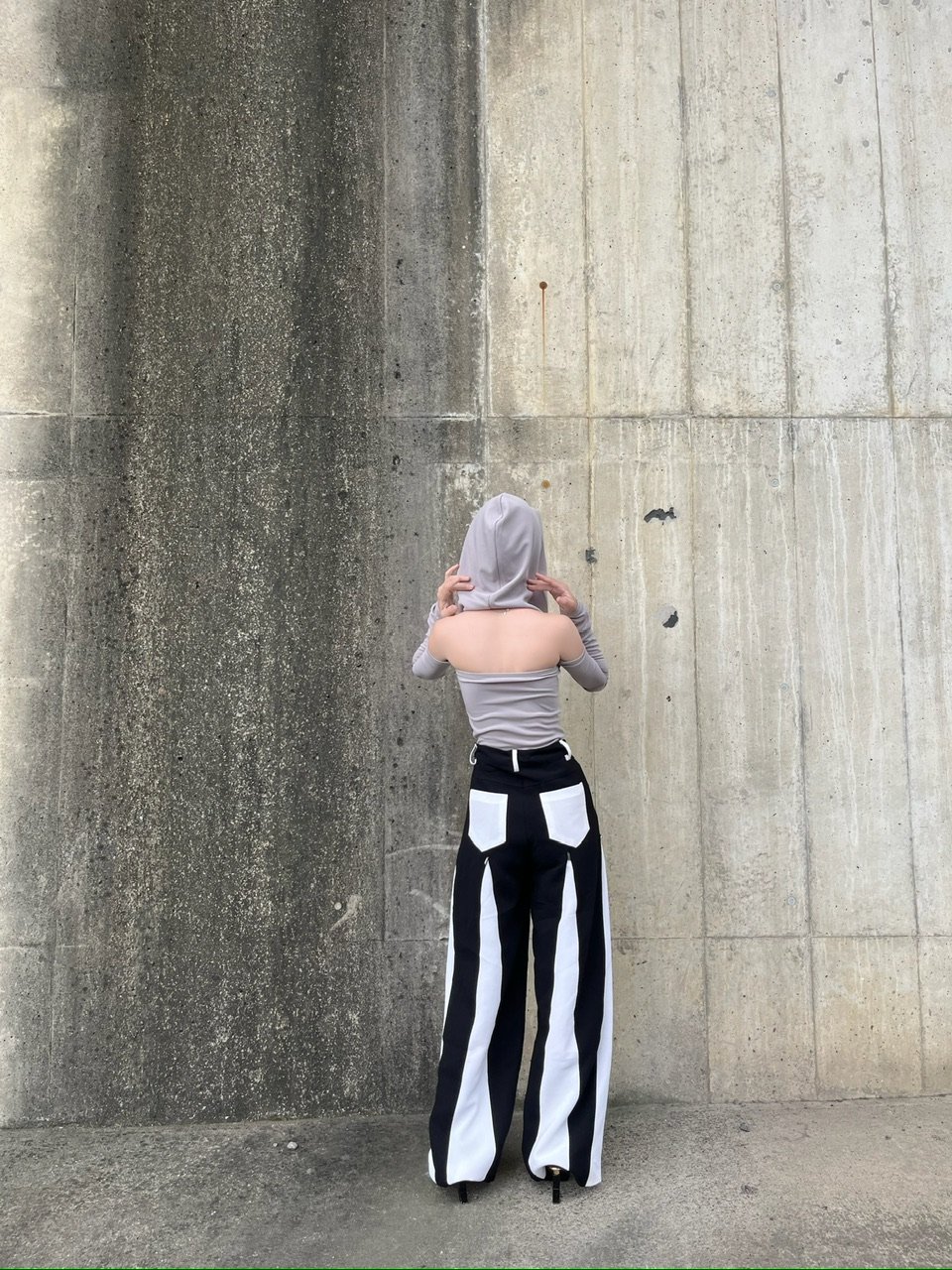 cross hoodie tops | KISS THE CLUB