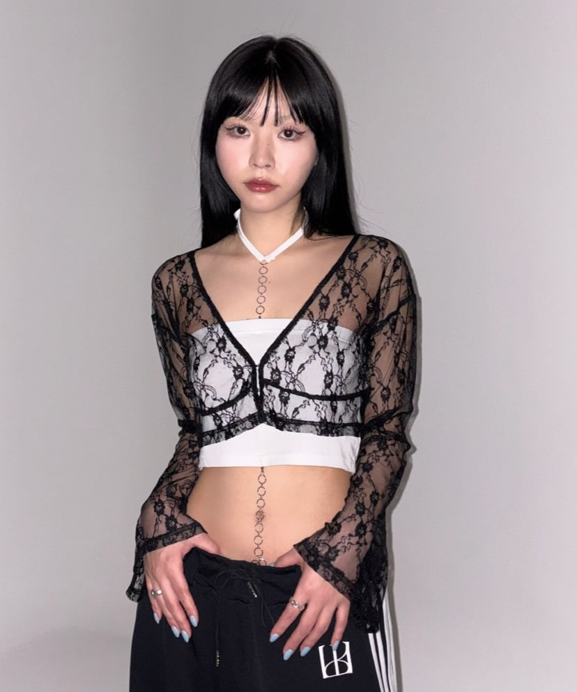 再入荷】chain bare top | KISS THE CLUB