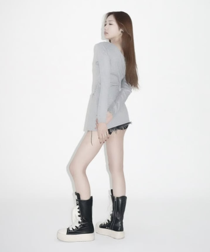 トップス KISS THE CLUB one shoulder zip tunic one shoulder zip tunic | KISS THE CLUB