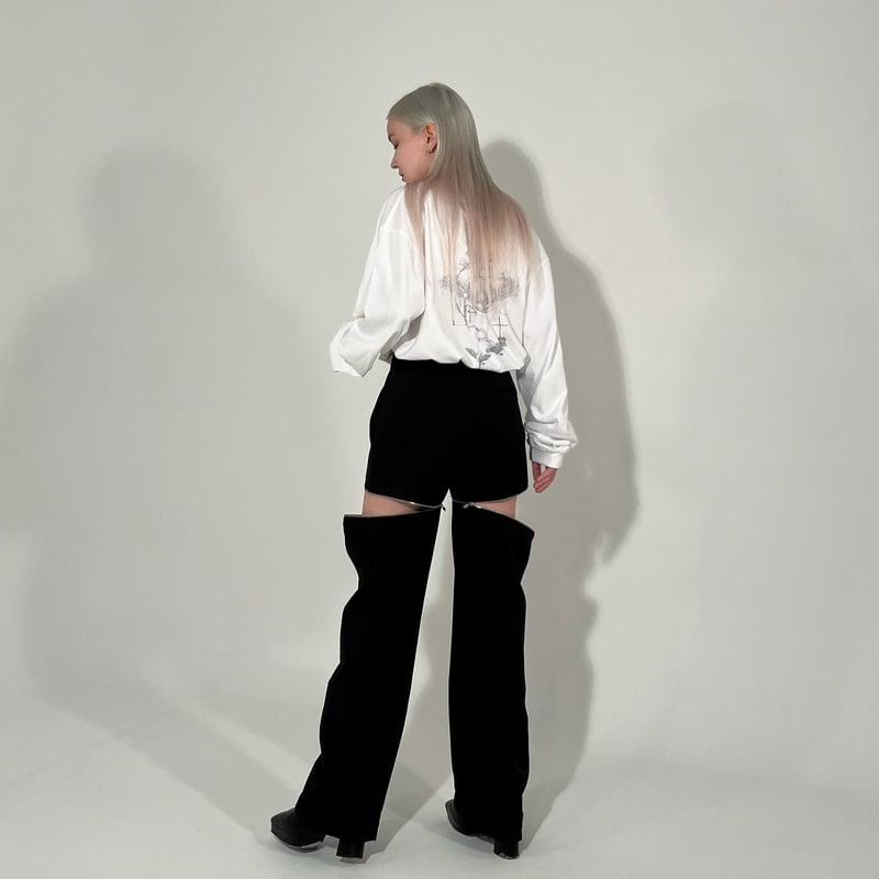 2way cut slacks pants | KISS THE CLUB