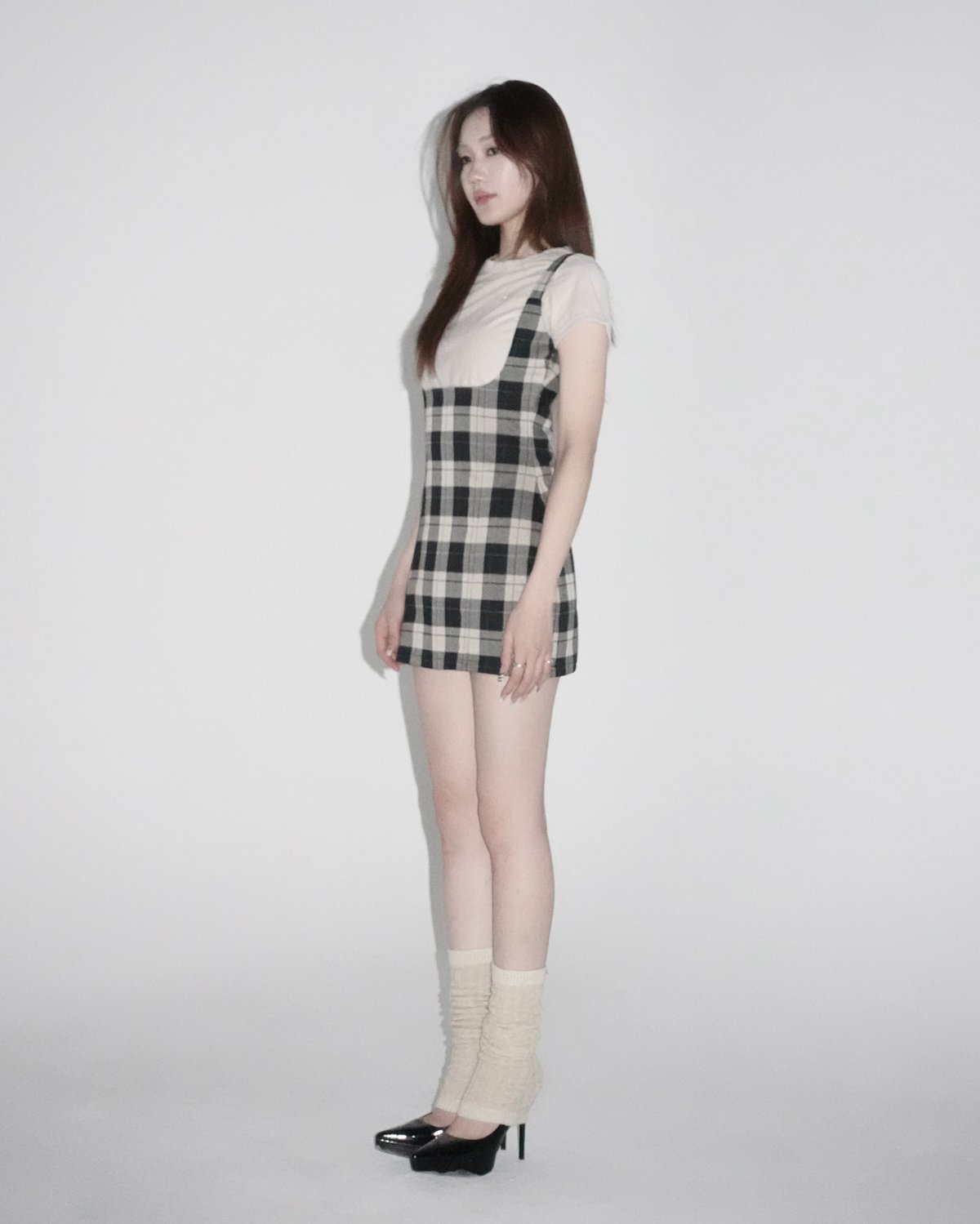 ワンピース kiss the club line layered mini onepiece layerd mini onepiece | KISS THE CLUB