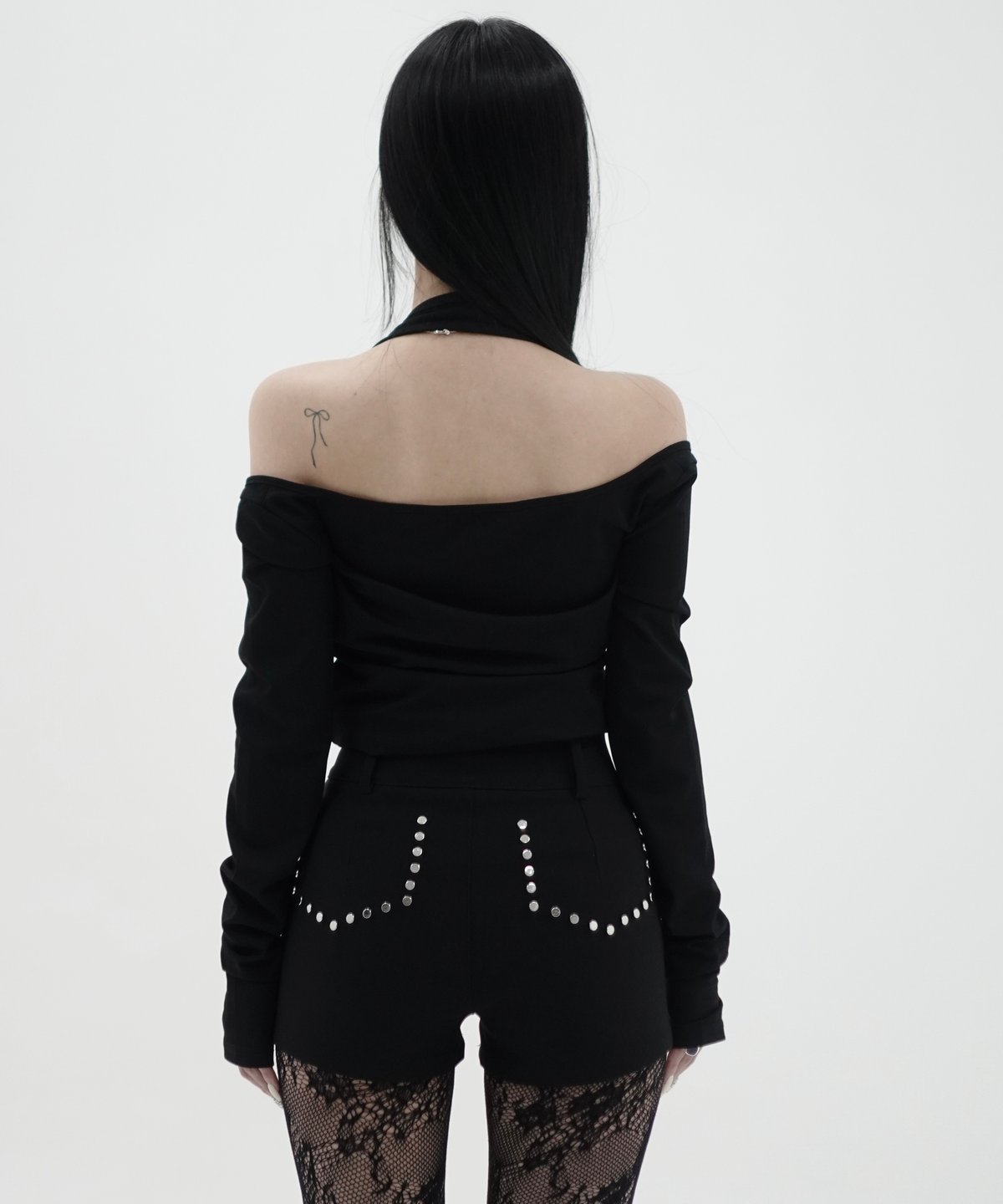 studded short pants | KISS THE CLUB