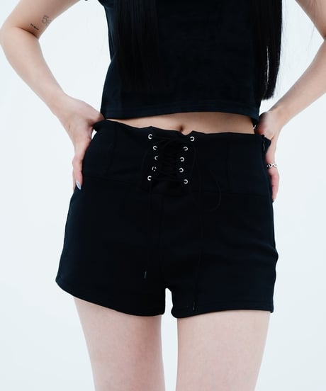 corset strap shorts