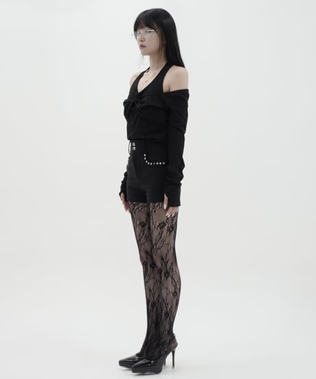 studded short pants