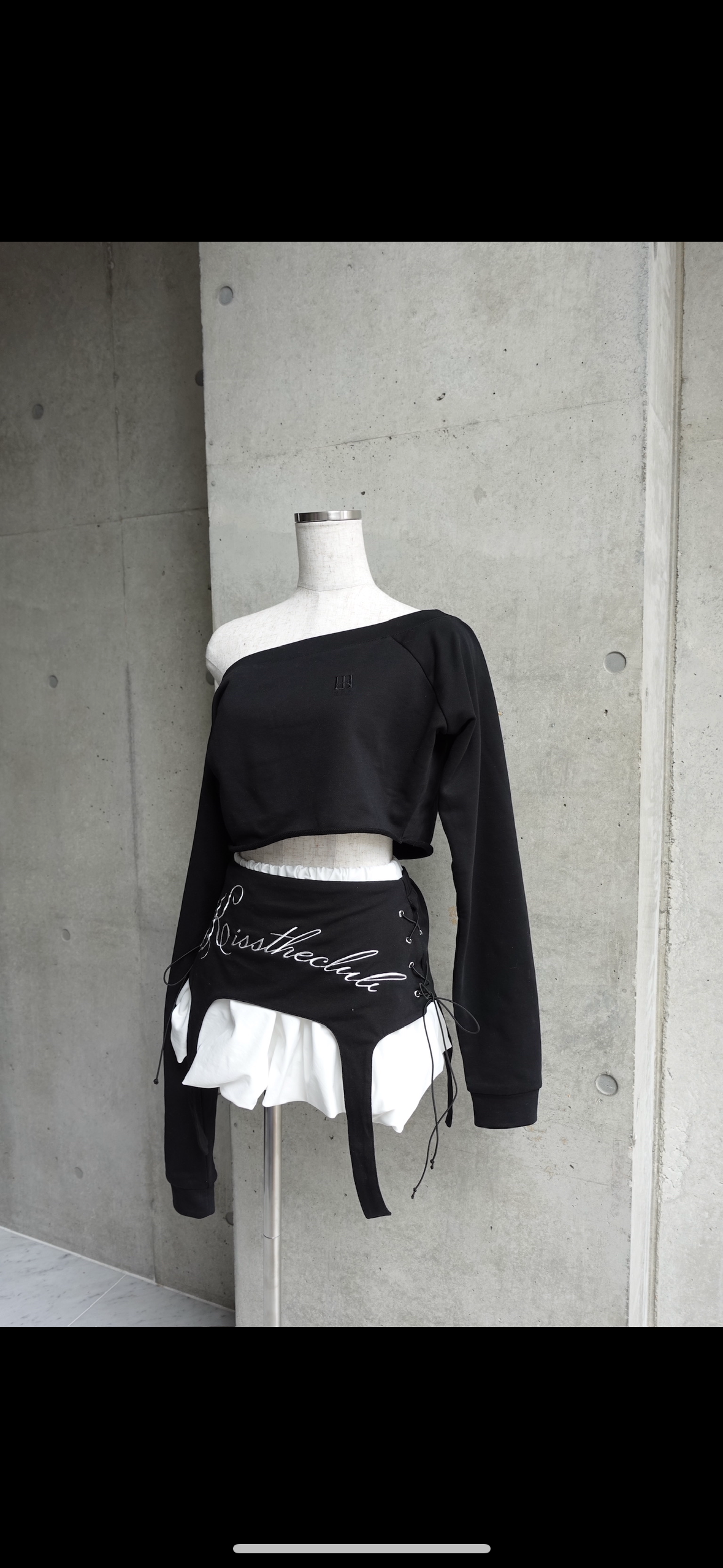 2way dull ballon skirt | KISS THE CLUB