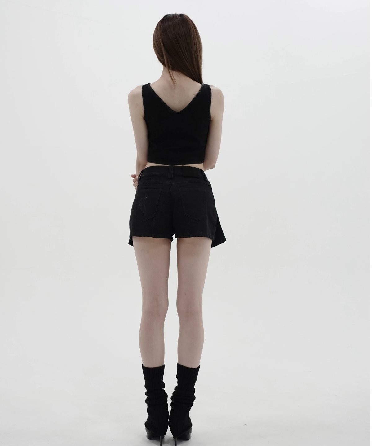 zip pocket denim pants | KISS THE CLUB