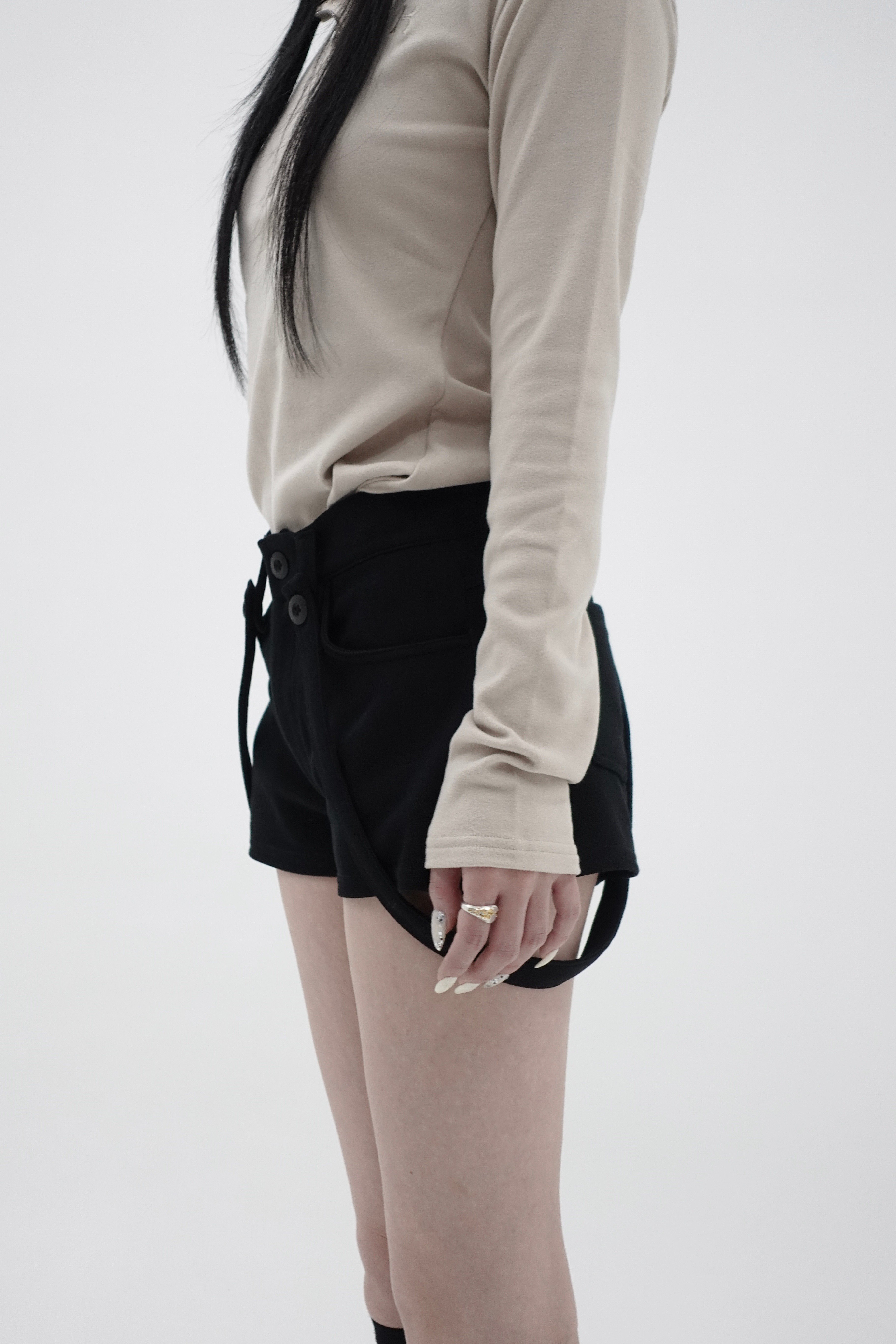 パンツ kisstheclub corset strap shorts suspender shorts | KISS THE CLUB