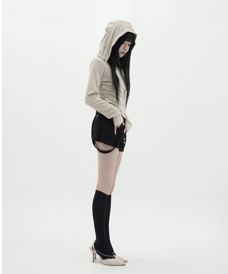 suspender shorts