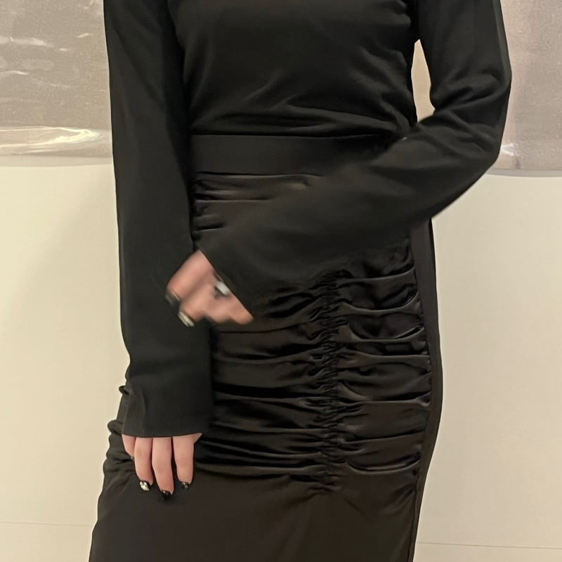 satin mermaid skirt | KISS THE CLUB