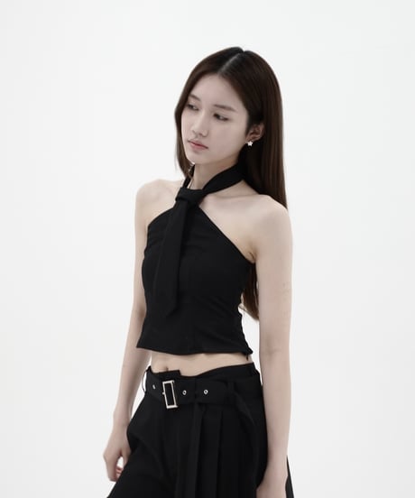 tie neck halter