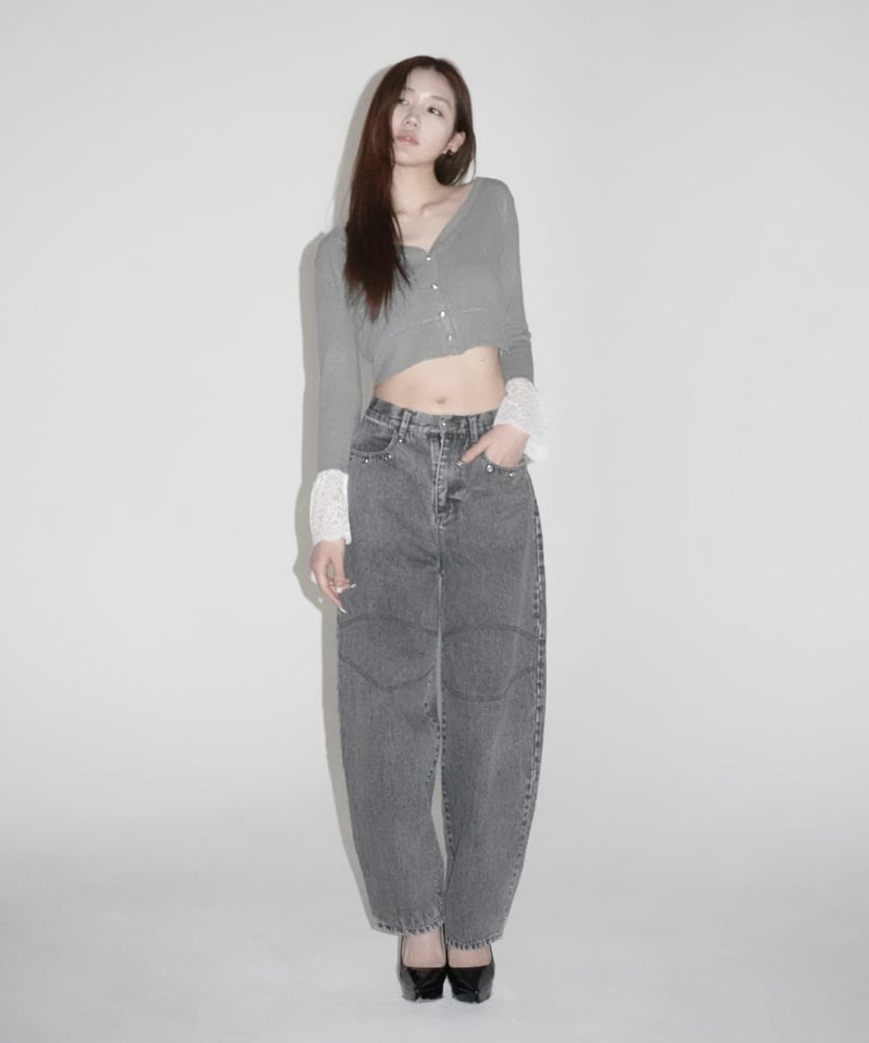 トップス kiss the club lace cropped cardigan lace cropped cardigan | KISS THE CLUB