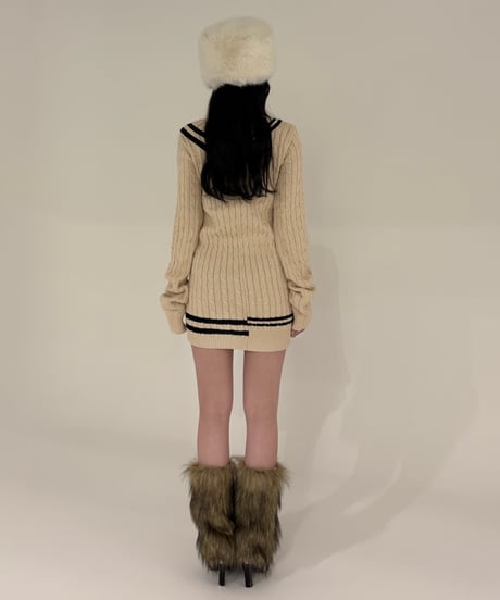 【再入荷】sweater mini onepiece