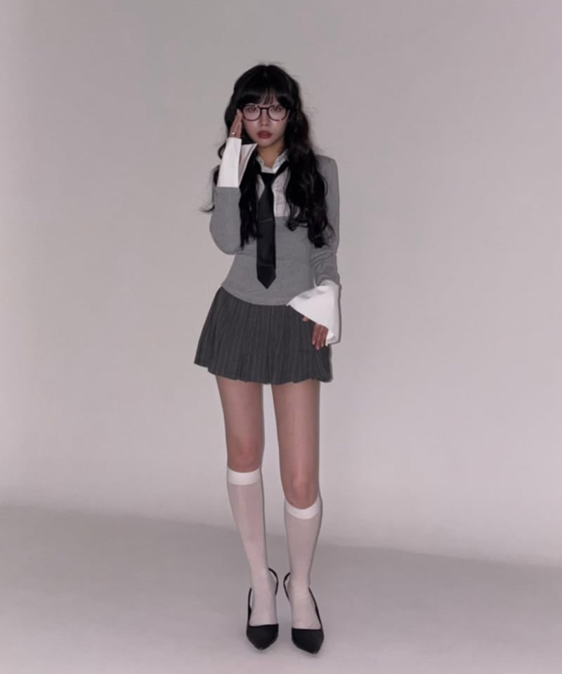 トップス KISS THE CLUB lady camisole black lady slim shirt tops | KISS THE CLUB
