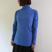 Sikuten  HARD TWIST YARN  スムースコットン  ハイネックカットソー